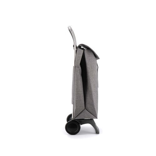 Carro de compra con 2 ruedas, cuerpo de aluminio y bolsa cierre cordón, 40 litros, ROLSER. Modelos surtidos, 1 unidad.