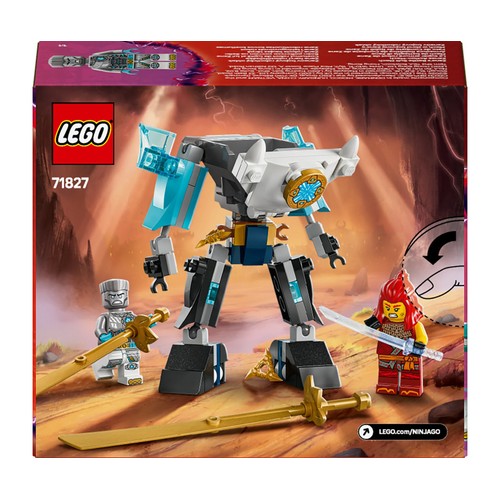 LEGO Ninjago armadura robótica de combate de Zane, 92 piezas, +6 años.