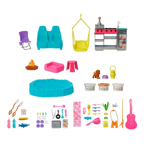BARBIE Dream Camper Caravana para Muñecas de Juguete +3 Años