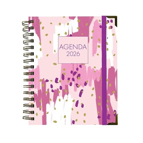 Agenda anual de 2026, diseño surtidos, MIMBEK.