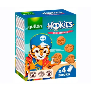 GULLÓN Galletas hookies mini cereales 160 gr.