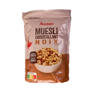 PRODUCTO ALCAMPO Muesli con nueces crujientes 450 g.