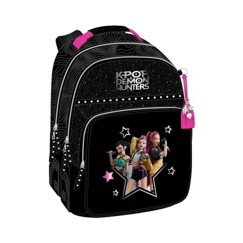 Mochila K-Pop doble, adaptable para el carro, Demon Hunters - Energy. SAFTA