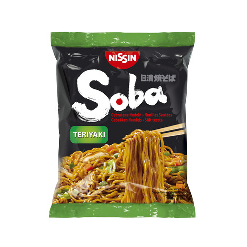 NISSIN SOBA Teriyaki Fideos Orientales (noodles) bolsa110 g.
