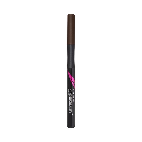 MAYBELLINE Hyper precise all day tono 710 Brown Delineador (Eyeliner) líquido waterprof, de larga duración.
