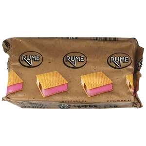 RUME Galletas cuadradas para helado 18 uds.