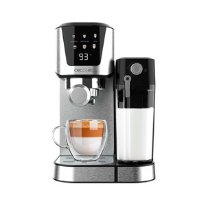 Imagen de Cafetera  semiautomática CECOTEC Power Espresso 20 Cream, café molido, 2 tazas, presión 20 bar, 1350W.