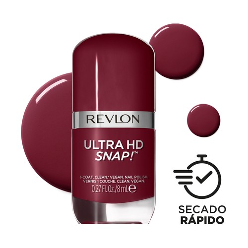 REVLON Ultra hd snap! tono 024 So shady Esmalte de uñas de secado rápido.