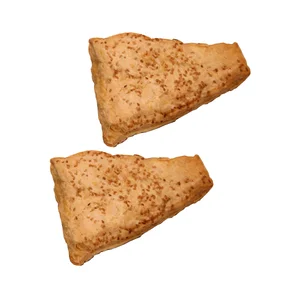 Triangulo de hojaldre, relleno de york y queso 2uds.