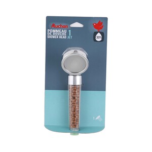 Imagen de Alcachofa de ducha con filtro, 1 función, PRODUCTO ALCAMPO.