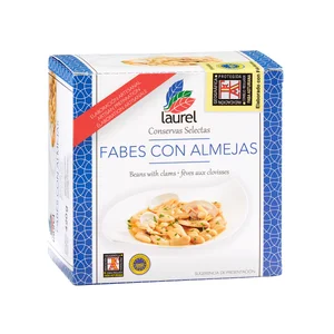 LAUREL Fabes con almejas 420 g