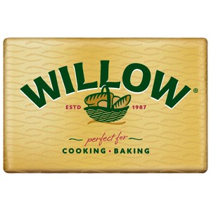 WILLOW Pastilla de matería grasa para untar (77%) con mantequilla 200 g.