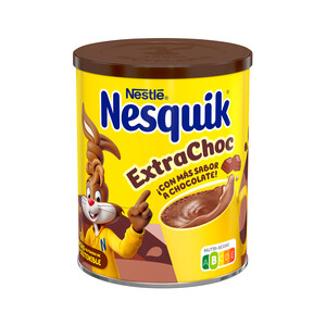 NESQUIK Cacao en polvo extra chocolate NESQUIK 390 g.