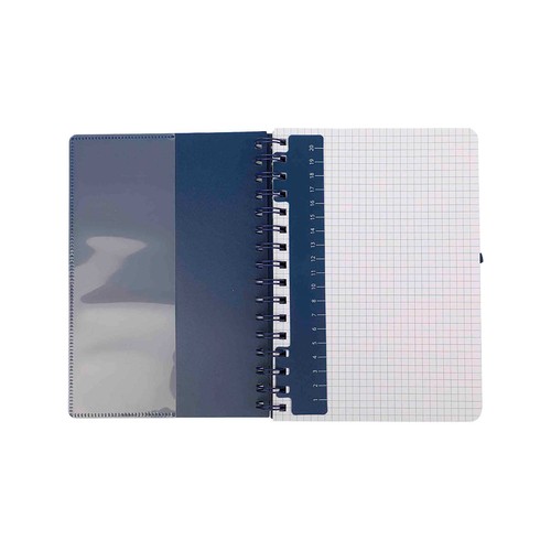 Cuaderno A5 80G 120H Espiral Tp Hojas Cuadricula Papel FSC PRODUCTO ALCAMPO