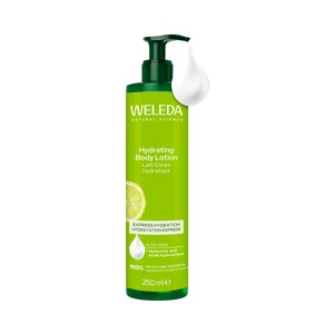 WELEDA Leche corporal hidratante con efecto refrescante inmediato 250 ml.