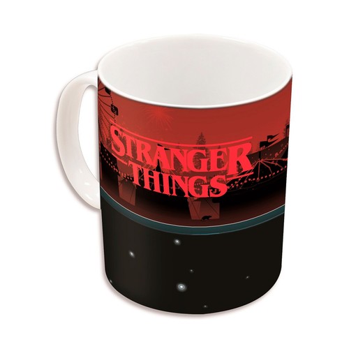 STRANGER THINGS Taza cerámica 325ml cambia color Stor, Netflix