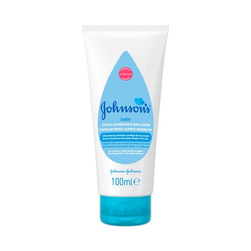 JOHNSON´S Baby Crema protectora para la zona del pañal 100 ml.