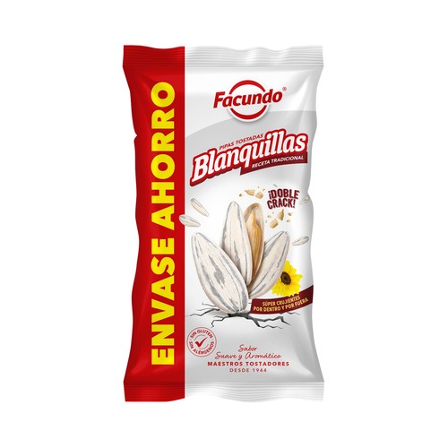 FACUNDO Pipas de girasol blanquilla 150 g.