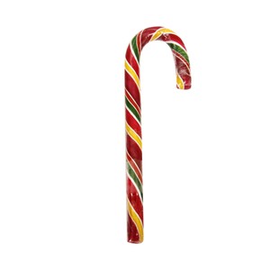 Caramelo bastón artesano de sabor Tutti Fruti 40 g.