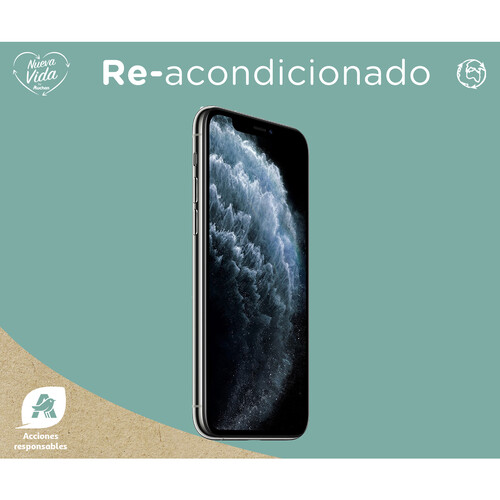 Apple iPHONE 11 Pro 64GB plata (REACONDICIONADO), pantalla 14,7cm (5,8) .