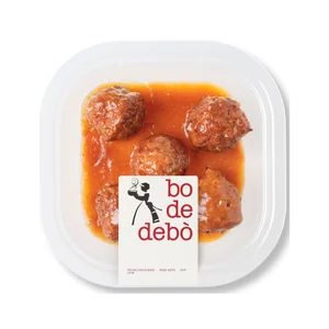BO DE DEBÓ Albóndigas mixtas (cerdo-vacuno) con salsa jardinera 300 g.
