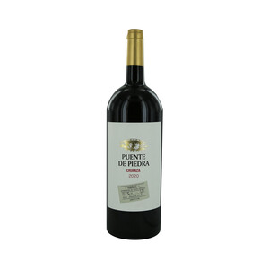 PUENTE DE PIEDRA  Vino tinto crianza con D.O. Cariñena Magnum de 1,5 l.