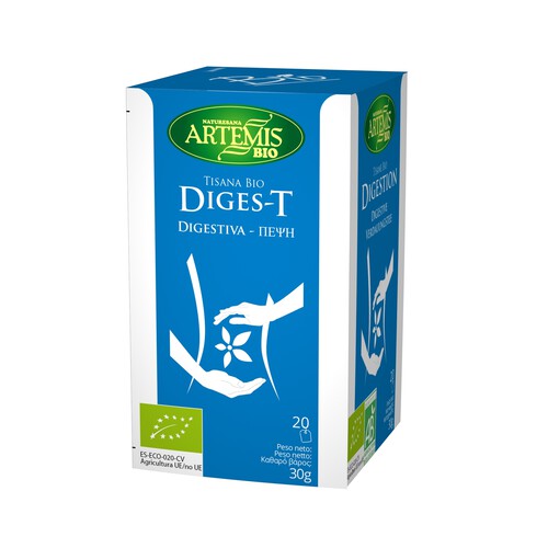 Tisana digestiva de cultivo ecológico ARTEMIS 30 g.