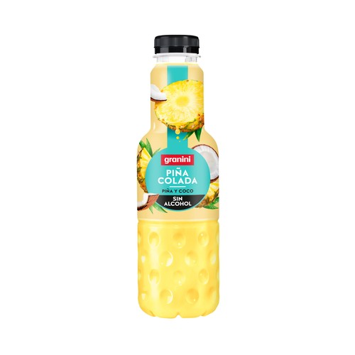 GRANINI Piña colada sin alcohol (zumo de piña y coco) botella 75 cl.