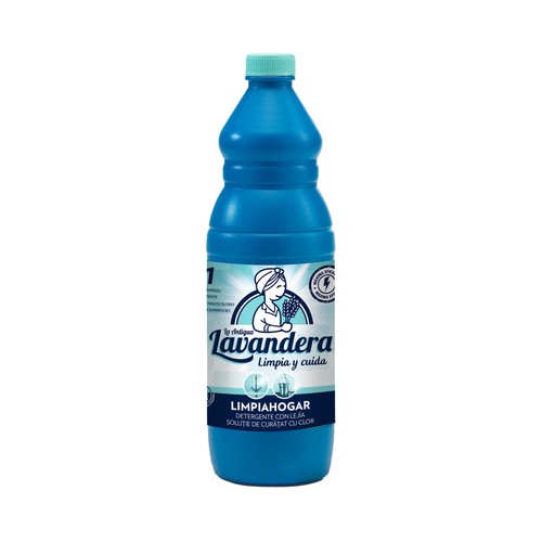 LA ANTIGUA LAVANDERA Limpiahogar (detergente con lejía) 1.5 l.
