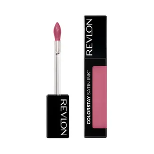 REVLON Color stay satin ink tono 8 Mauvey Darling Pintalabios líquido de larga duración y acabado satinado.