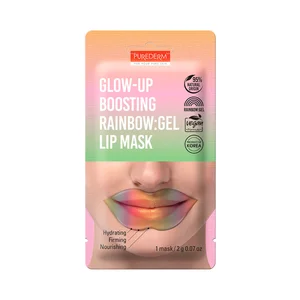 PUREDERM Mascarilla de labios hidratante, nutritiva y reafirmante.