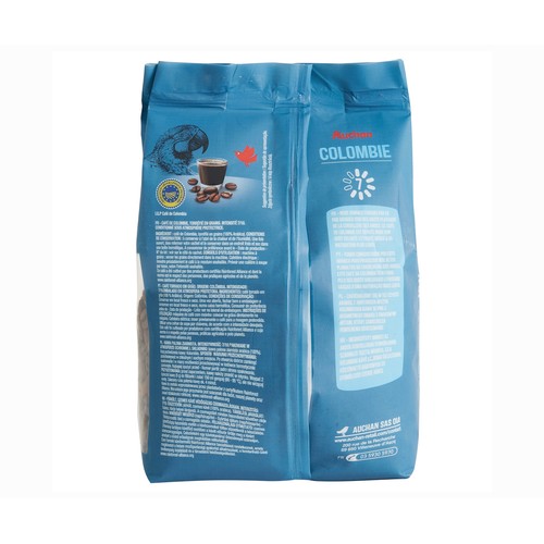 PRODUCTO ALCAMPO Café en grano origen Colombia 500 gr.