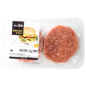 Imagen de MOIBÓ Bandeja con burger meat de pollo congeladas 2 x 80 g.