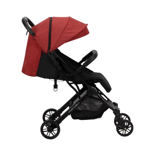 Silla paseo para bebes hasta 36 meses o 22kg INTERBABY Minimum Space Plus color rojo.