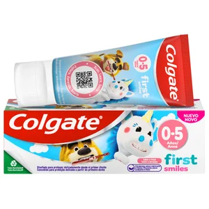 COLGATE Pasta de dientes infantil sabor fresa para niños de 0 a 5 años 2 x 50 ml.