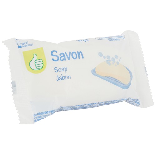 PRODUCTO ECONÓMICO ALCAMPO Pastilla de jabón de tocador 90 g.
