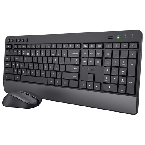 Set de teclado y ratón inalámbricos, TRUST Trezo.