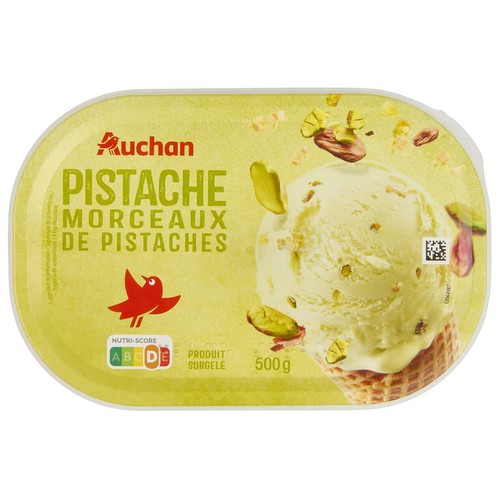 PRODUCTO ALCAMPO Tarrina de helado de pistacho con trocitos de pistachos 1 l.