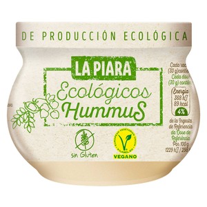 Imagen de LA PIARA Hummus ecológico 200 g.
