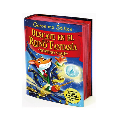Gerónimo Stilton 9: Noveno Viaje al Reino de la Fantasía: Rescate en el Reino de la Fantasía, VV.AA. Género: infantil. Editorial Destino.