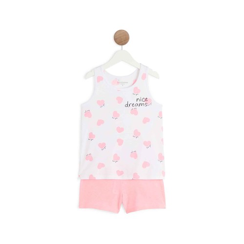 Pijama de algodón para niña INEXTENSO, talla 8.