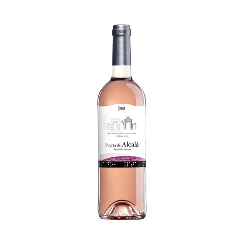 PUERTA DE ALCALÁ  Vino rosado con D.O. Vinos de Madrid botella de 75 cl.
