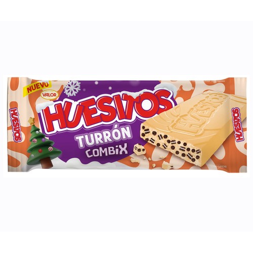 HUESITOS Turrón combix blanco y huesitos 200 g.