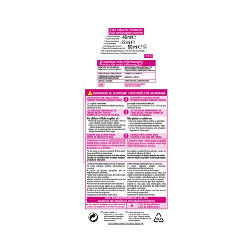 L´ORÉAL PARIS Casting créme gloss Baño de color tono 834 Rubio ámbar.