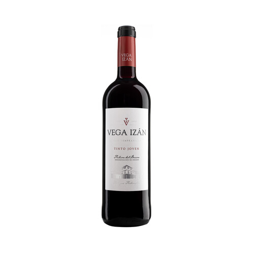 Vino tinto con denominación de origen Ribera del Duero VEGA IZAN botella de 75 cl.