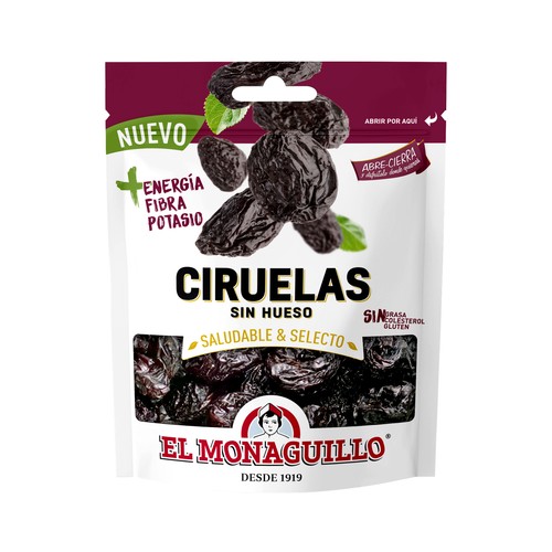 EL MONAGUILLO Ciruelas sin hueso 150 g.