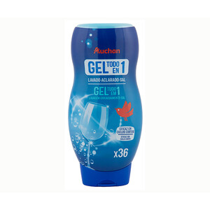 Imagen de PRODUCTO ALCAMPO Lavavajillas en gel para máquinas, Todo en 1 PRODUCTO ALCAMPO 720 ml.
