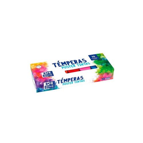 Temperas Oxford 10 Colores 20 Ml