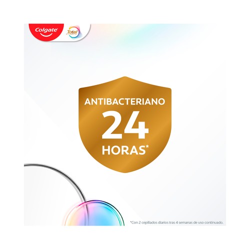 COLGATE Total prevención activa Pasta de dientes con protección 8 en 1 2 x 75 ml.
