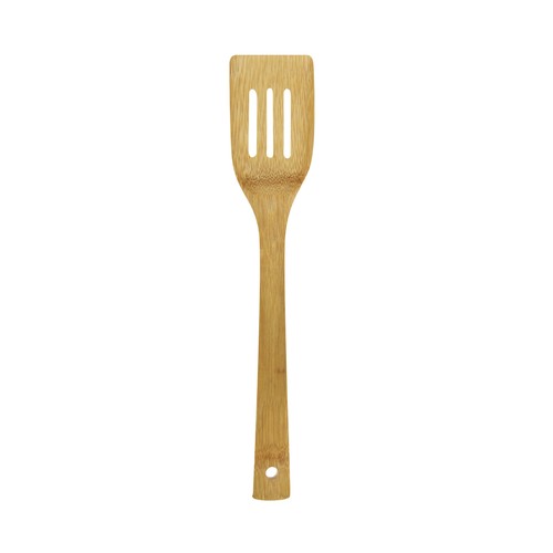 Paleta fabricada en madera de bambú, especial para pescado INALSA.